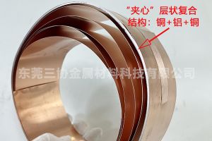 0.15mm铜包铝带材